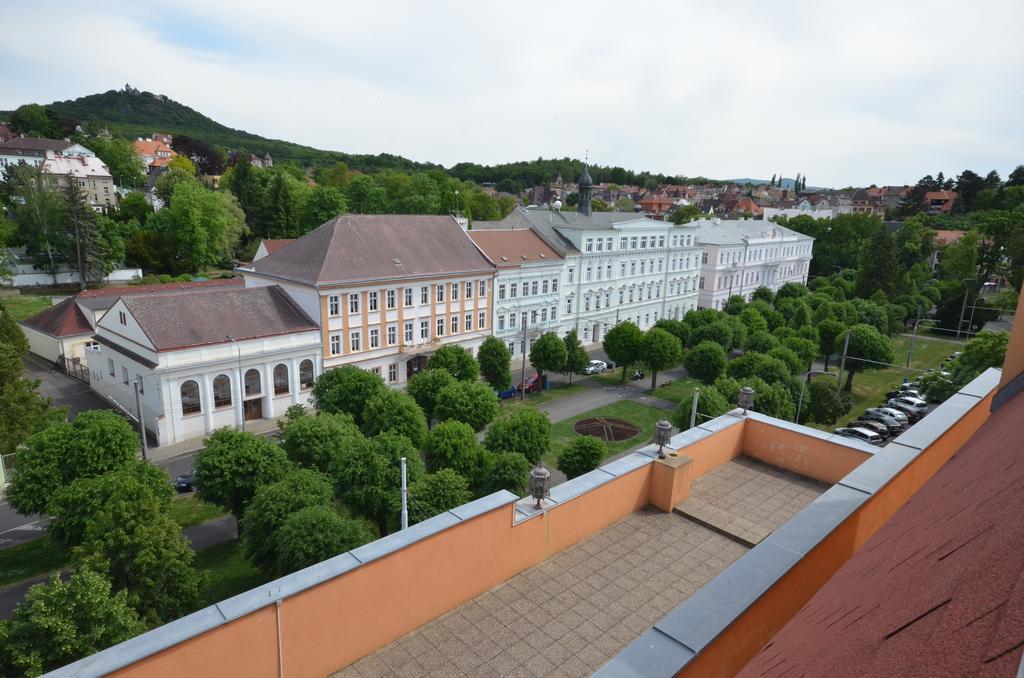 Teplice Plaza Aparthotel Bagian luar foto